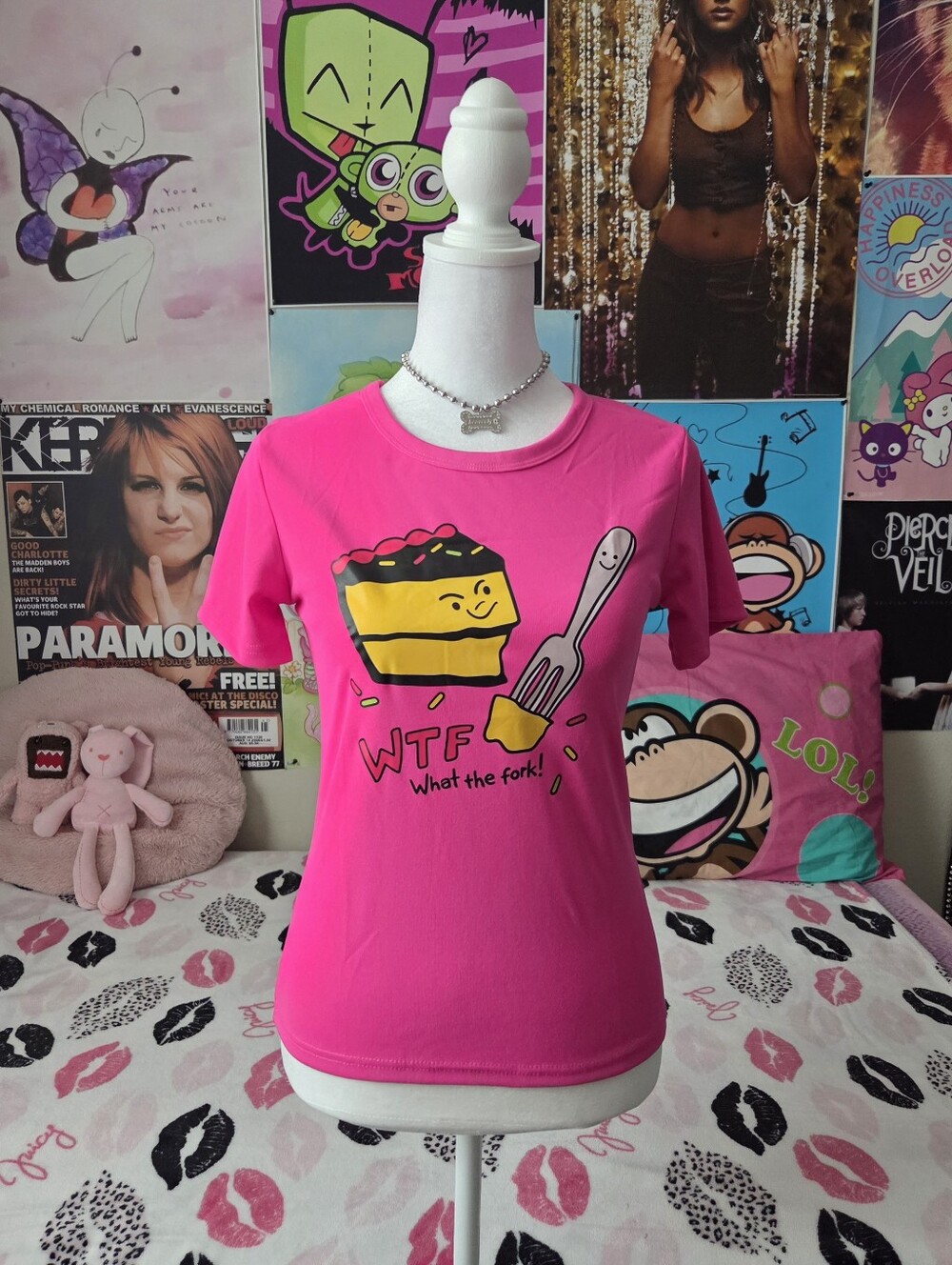 WTF What the Fork! Scenecore Graphic Tee